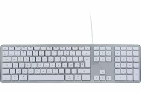 DACOMEX Clavier MAC MK340 USB argent