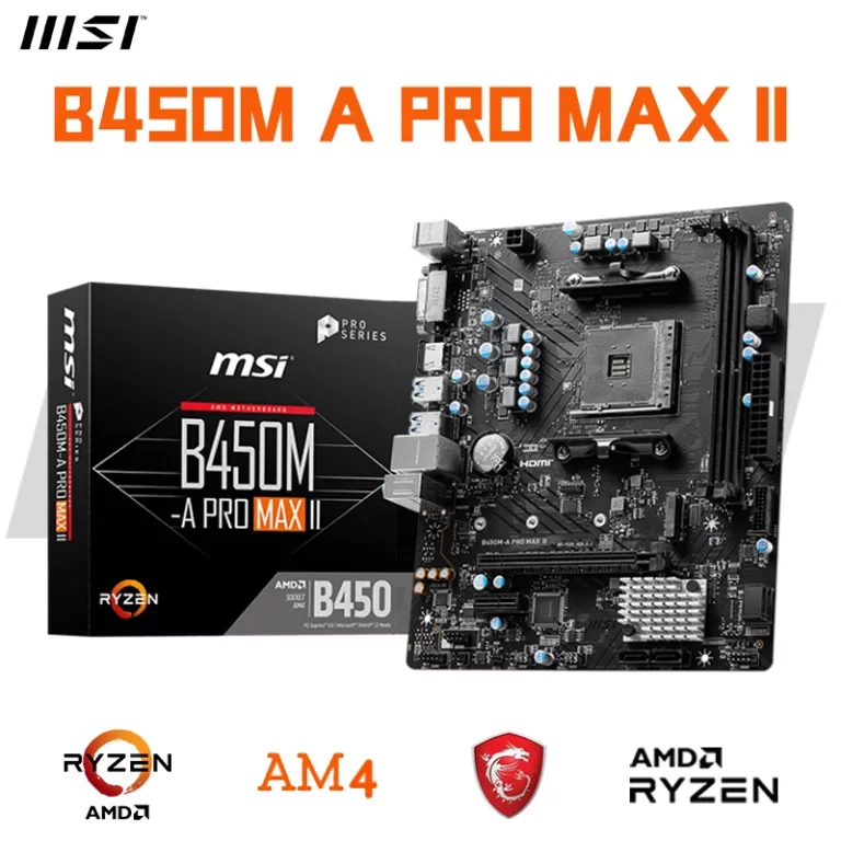 MSI B450M-A Pro Max II