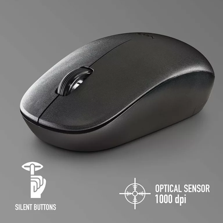 Souris sans fil NGS Fog Pro (Noir) - FOGPROBLACK - FOG PRO BLACKSOURIS SANS FIL AVEC BOUTONS SILENCIEUX