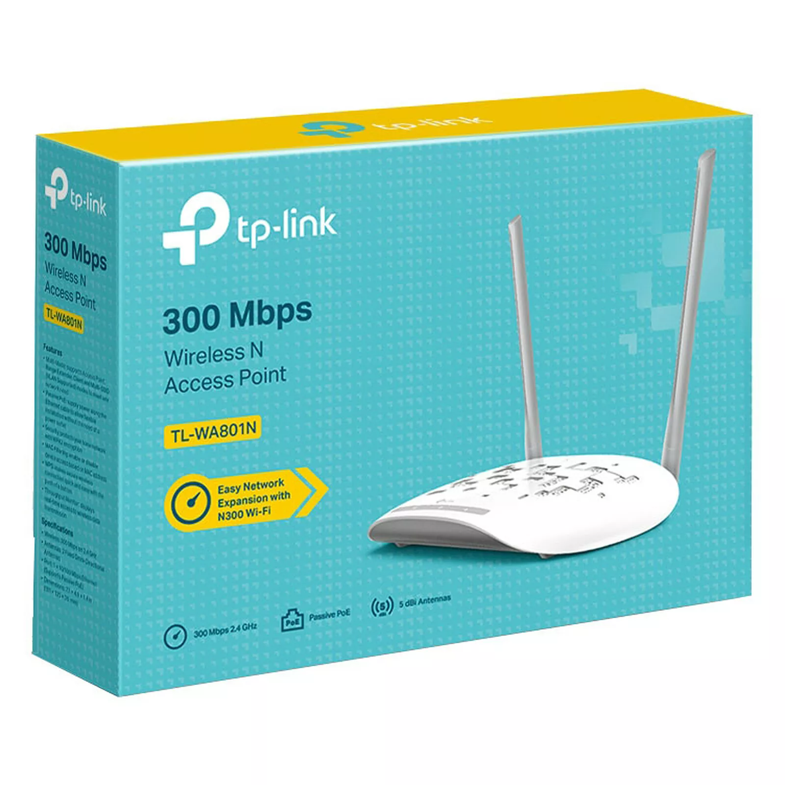 Point d'accès WiFi TP-Link TL-WA801N (300N)