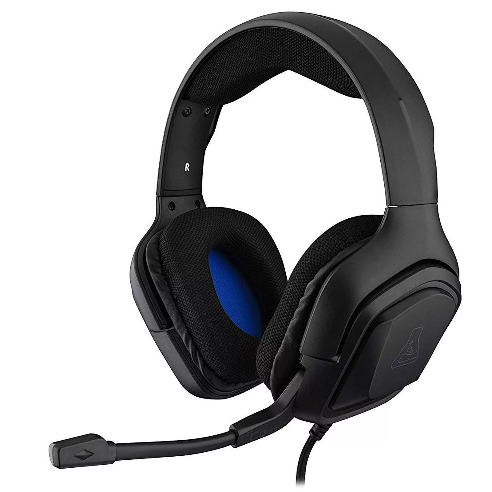 Casque Gamer filaire The G-Lab Korp Cobalt (Noir) - KORP-COBALT/B