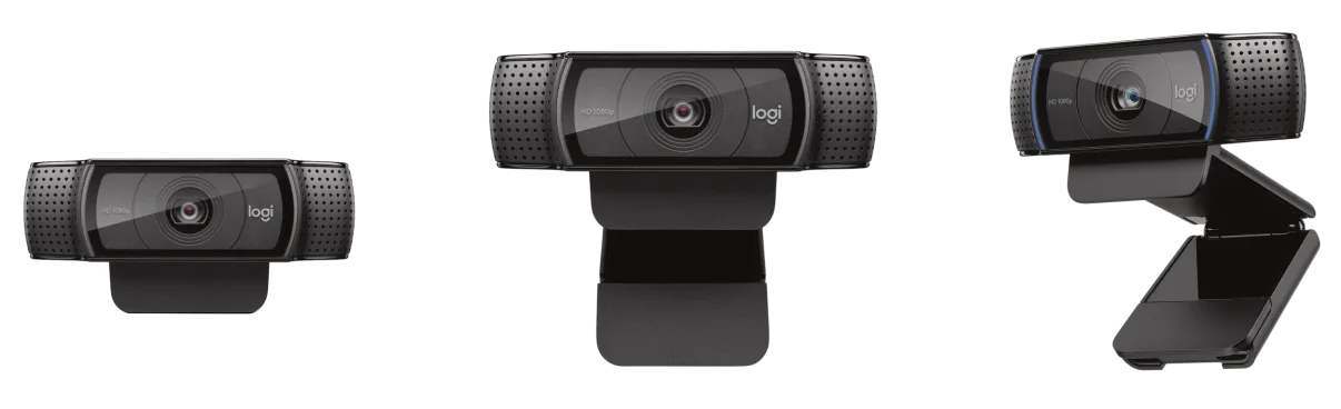 Logitech HD Pro Webcam C920 Refresh - Webcam USb en Full HD 1080p avec deux microphones intégrés