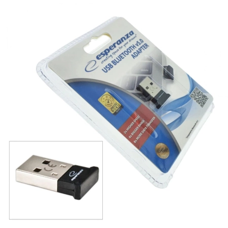 Clé dongle mini adaptateur USB Bluetooth 5.0 - ESPERANZA EA160