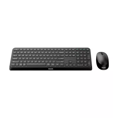 Pack 2en1 (Clavier/Souris) sans fil Philips Duo 4000-19 (Noir) - SPT6407B/19