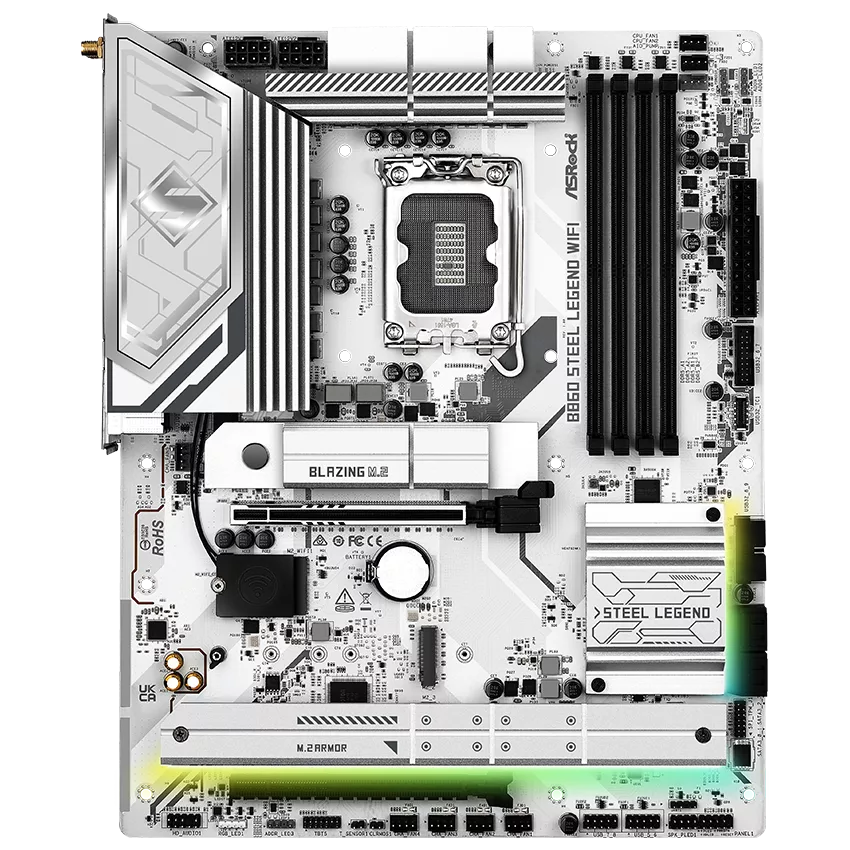 Carte Mère ASRock B860 Steel Legend WiFi (Intel LGA 1851) - 90-MXBR30-A0UAYZ