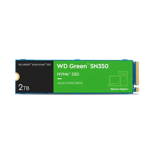 Disque SSD Western Digital Green SN350 2To - NVMe M.2 Type 2280